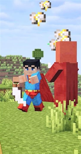 Superman In Minecraft...1.20+ #minecraft #shorts