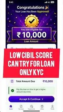 Top 3 Instant Loan apps - Low cibil score loan app - Best Loan app
