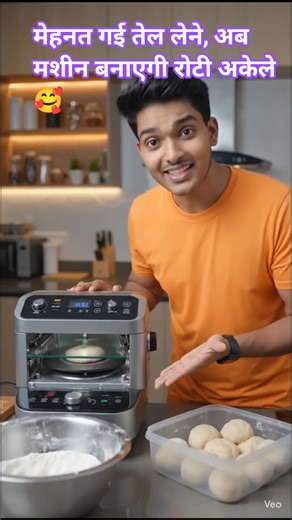 1. #Maida Daalo Roti Paalo#Tech Wali Roti#Bye Bye Belan#Jugaad Se Jhatpat#Roti Maker Ka Jadoo🥰💯
