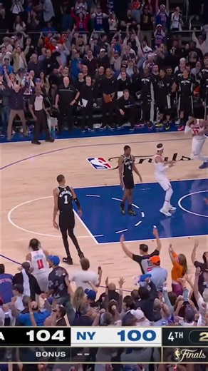 Brunson's Clutch Shots: Wemby Defense, Knicks Take Lead! #shorts