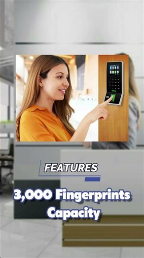 ZKTeco F22 – Smart WiFi Biometric Attendance & Access Control Device