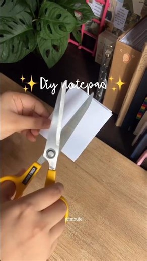 This DIY Notepad Is TOO Cute to Use 🌿📝 #diy #craft #diycrafts