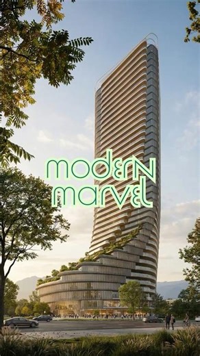 Building a Modern Marvel: Epic Skyscraper Timelapse 🏗️ #architecture #skyscraperconstruction