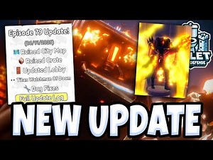 TOILET TOWER DEFENSE EPISODE 79 UPDATE! PLASMA TITAN DOOM SHOWCASE + RUINED CITY/CRATE & MORE!