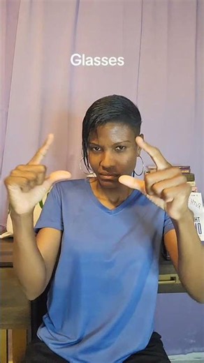 ASL Sign For Glasses American Sign Language For Beginners