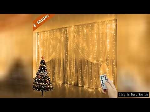 6M/4M/3M, USB remote control curtain light, 8-mode adjustment, bedroom curtains, wedding Christmas d
