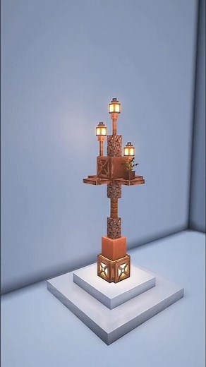 😮Minecraft street light #shorts #minecraft #minecraftshorts