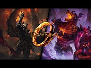 SAURON NASUS - League of Legends Custom Skin