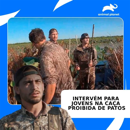 O sargento Scott intervém com alguns jovens que estavam caçando patos de um barco em movimento no rio Atchafalaya #PatrulheirosDaNatureza Descubra mais conteúdos como este na #HBOMax Assine agora: https://bit.ly/MAX-AnimalPlanetBR | Animal Planet Brasil