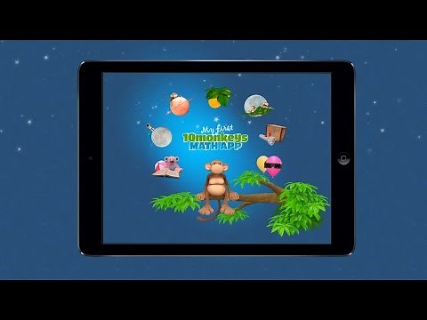 My First 10monkeys Math App - Official Trailer