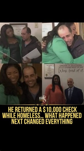 MomDadGrandCo | Stories to Share | In 2017, Elmer Alvarez, a man living on the streets, found a $10,000 check on the sidewalk. It belonged to Roberta Hoskie, a successful... | Instagram