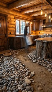 27K views · 183 reactions | A crystal-clear resin stream with floating wood steps. Pure dream.  | Design Thinking | Facebook