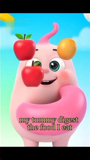 How your body works: Animated fun with organs. #cartoon #digestivesystem #kidslearning #funlearning