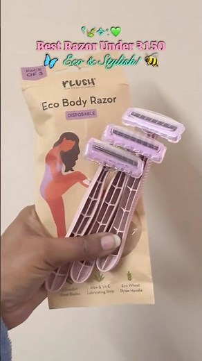 Plus Eco Body Razor for Women | Best Smooth Shave EVER! #plusecorazor #bodyrazor #razor #smoothskin