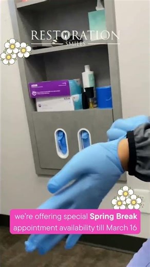 Spring Break = the perfect time for smile checkups! 🌸🦷