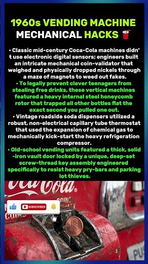 Ice Cold: The Hidden Engineering of 1960s Soda Machines 🧊