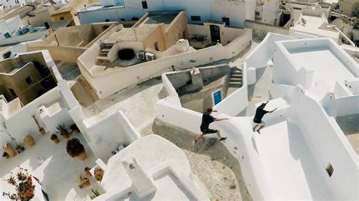 Parkour Paradise – Aerial Views with DJI Phantom II