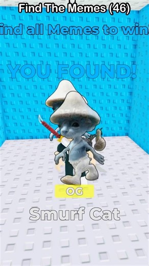 Smurf Cat - Find The Memes (46) We live we love we lie meme #roblox #meme #findthememe