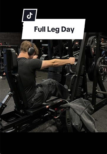 Try this leg day to get rid of your wittle baby legs #legday #bodybuilding #fitness #gym #fyp
