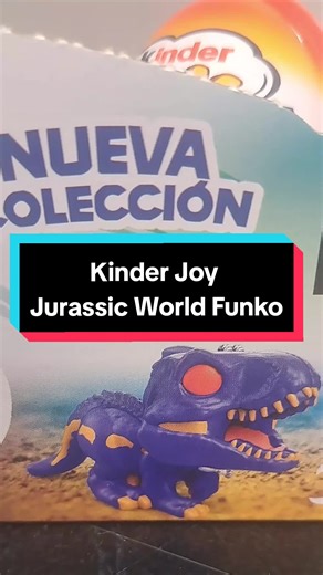Abriendo Kinder Joy de Jurassic World con Funko