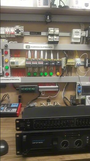 preparing video connection equalizer power