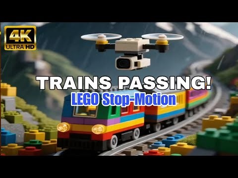 A LEGO TRAIN JOURNEY