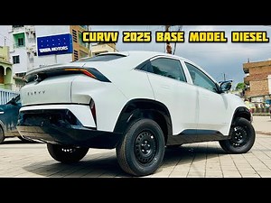 Tata Curvv 2025 Updated✅ Base Model Diesel Features Price Mileage All Detailed Review