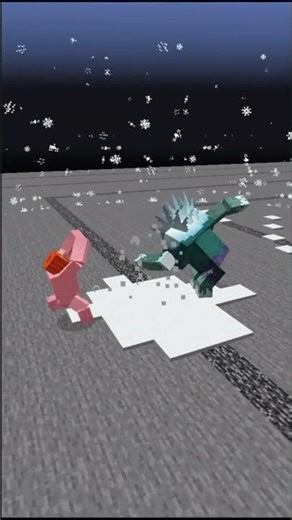 Mutant Frozen Zombie Vs Mutant Snow Golem || Mobs Battles