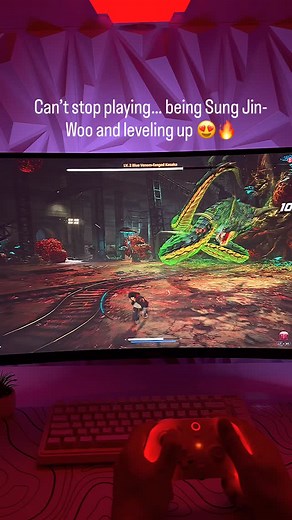 Can’t believe we get to play as Sung Jin-Woo 😱 Leveling up never felt this insane! ⚡💀 I received a free Solo Leveling key from Keymailer to try the game! Play as Sung Jin-Woo and level up ⚡💀 #ad #sololeveling #sololevelingariseoverdrive #keymailer | Lazyfoxplays