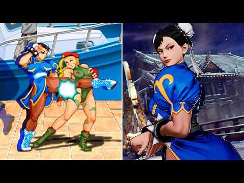 Evolution of Chun-Li's Super Moves (1994-2025)