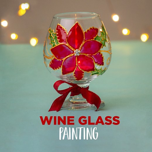 40K views · 759 reactions | Wine Glass Painting | Home Decors |...