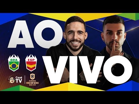 JOGO COMPLETO: BRASIL X ESPANHA | COPA DO MUNDO KINGS LEAGUE 2026 | 1ª RODADA