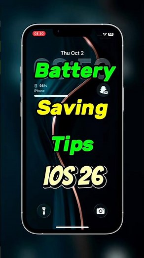 iPhone Battery Draining Fast? Try These Life-Saving Tips (iOS 26)