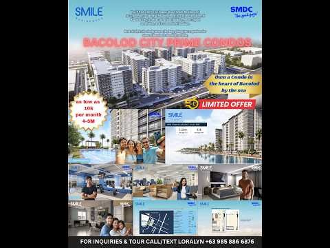 🔥 SMILE RESIDENCES NEAR THE SEA AND SM MALL ! 🔥