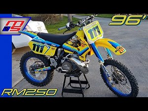 One of The Most Tasteful Vintage Motocross Builds I've Ever Seen | 1996 Suzuki RM250