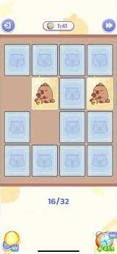 Tidy Beauty – Level 13 Walkthrough | Capybara Memory Cards 🦦🃏