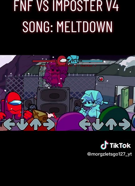 FNF Imposter vs Meltdown | Among Us Mod Animation