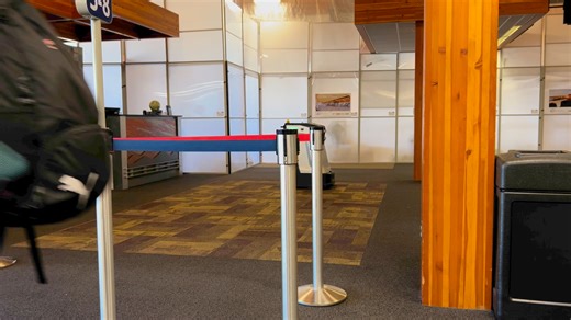 8.3K views · 658 reactions | Thirty Seconds Of Zen: Robot Vacuum at the Bozeman Airport that didn't run over me... | Craig Johnson | Facebook