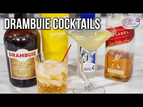 Drambuie Cocktails - The Rusty Nail and the Lemon Meadow