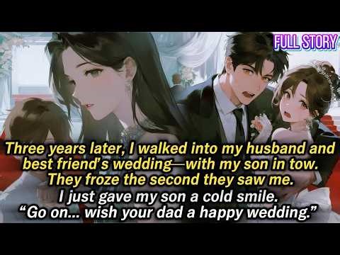 Three years later,I walked into my husband and best friend’s wedding—with my son in tow. They froze…