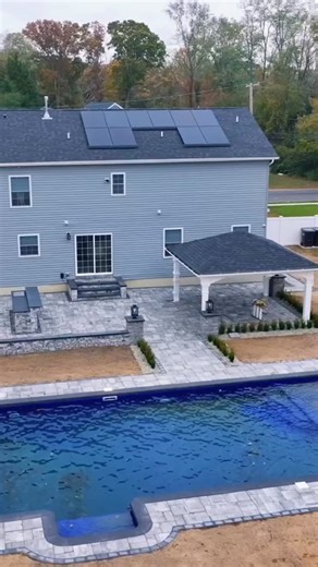 7.1K views · 92 reactions | Check our latest backyard!  #backyarddesign #backyardgoals #newjersey | Nicosia Backyard Design | Facebook