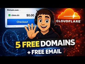 Don't Pay for Domains! Get 5 Domains + Professional Email for $0