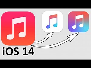 How to get back iOS 13 Apple Music Icon in iOS 14