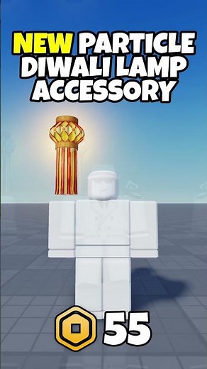 NEW Diwali Lamp LIMITED TIME PARTICLE ACCESSORY! 🕗 #roblox #robloxaccessories