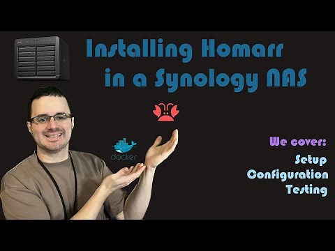 Install Homarr using Docker in a Synology NAS [Video Request]