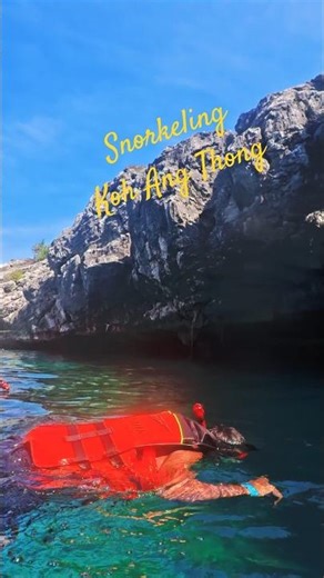 snorkeling​Mu Koh Ang Thong​ National​ park​,view​ point​#angthongnationalpark​#kohangthong​