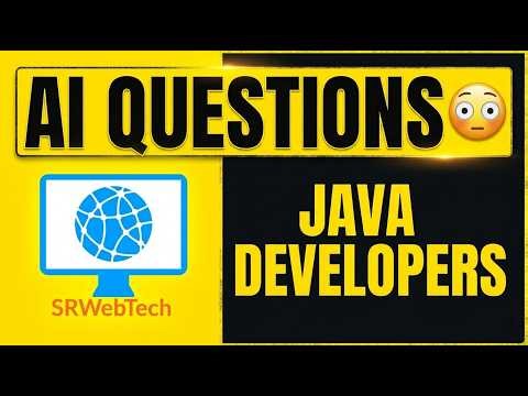 AI Interview Questions for Java Developers | Day 1