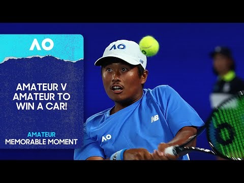 Amateur Wins Brand New Car! | 1 Point Slam | Australian Open 2026