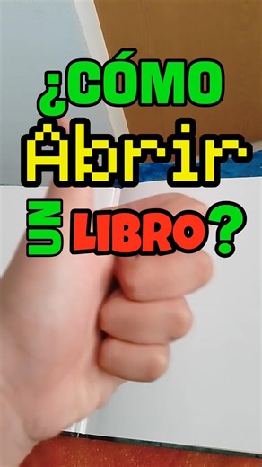 Tutorial para abrir un libro 📕➡️📖 #tutorial #libros