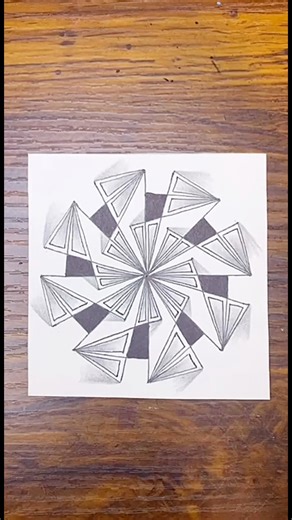 140K views · 879 reactions | Zentangle Pattern-3V | Drawing Tutorial For Beginners #zentangle #doodle #zendoodle #art #zenart #mindfulart #trending #viral #digitalcreator #familyfriendly #selfdiscovery #painting #easyart | Easy Art | Facebook